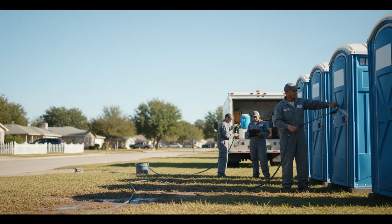 Long-Term Portable Toilet Rental in Claremore, OK near me